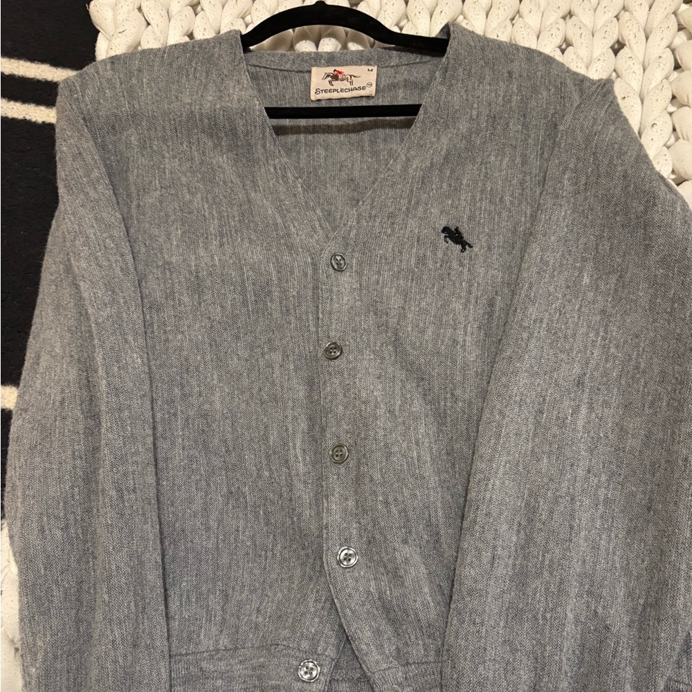 Vintage Gray Cardigan